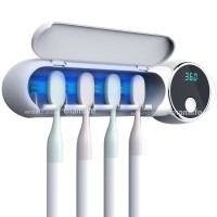 UVC Electric Light  with Time Display Sterilizer Holder Portable UV Toothbrush Sanitizer